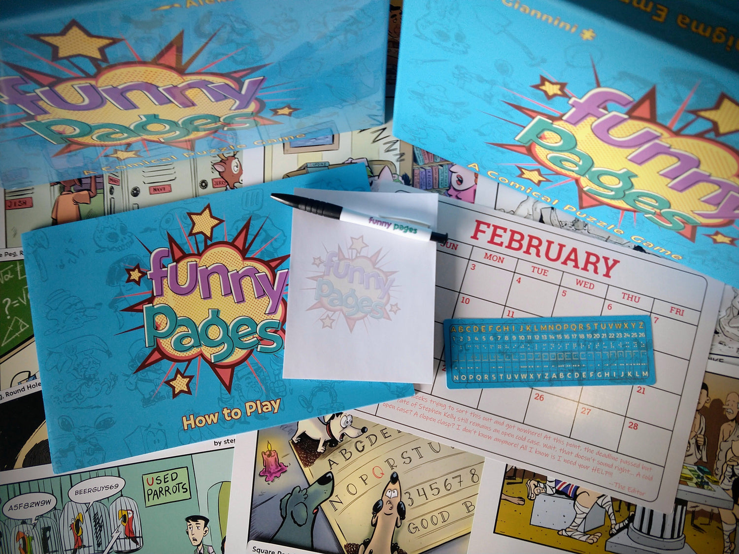 Funny Pages + Promo Pack