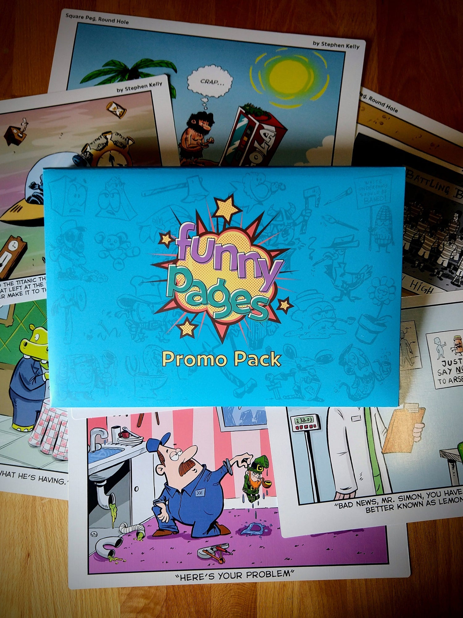 Funny Pages + Promo Pack