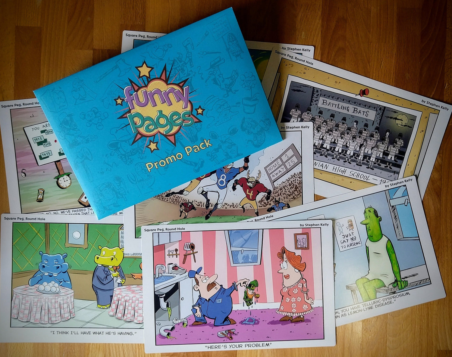 Funny Pages + Promo Pack