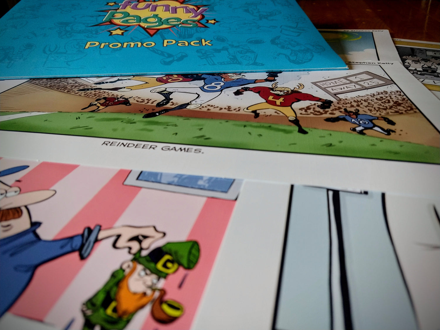 Funny Pages + Promo Pack
